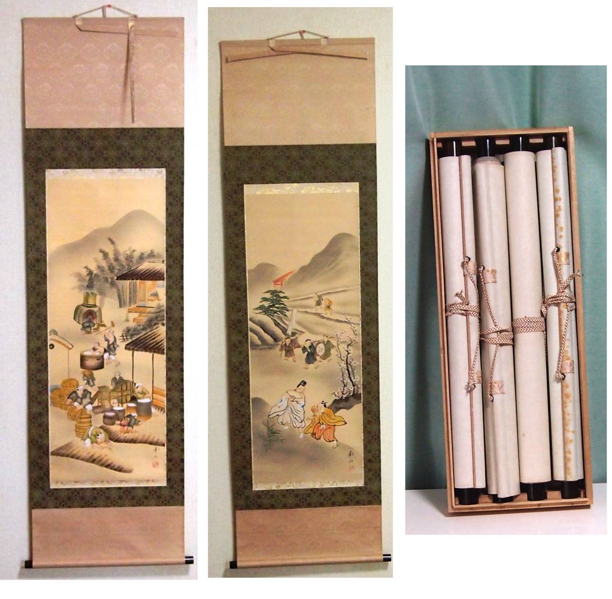 軸先まとめ 現状渡し 掛軸用 【公式通販】