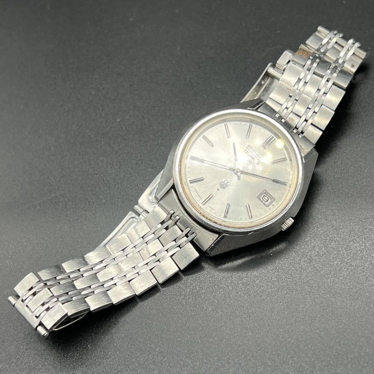 動作未確認 SEIKO QR メンズ 腕時計 3862-7000 電池切れ セイコー 