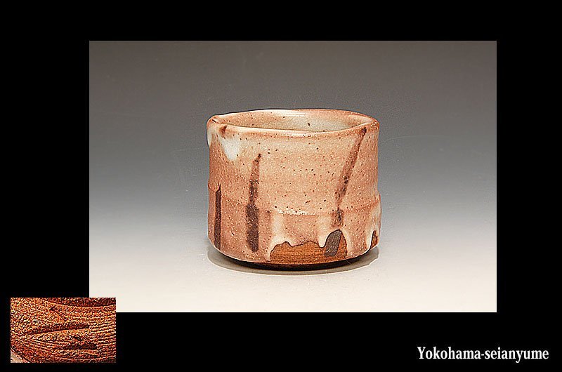 1406100]木野皿山窯 上田恒次 作 白磁泥画皿 直径16.7cm 共箱◇京都生
