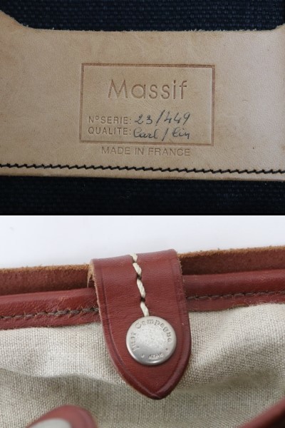 G133 ジュストカンパーニュ Massif トートバッグ just campagne レザー