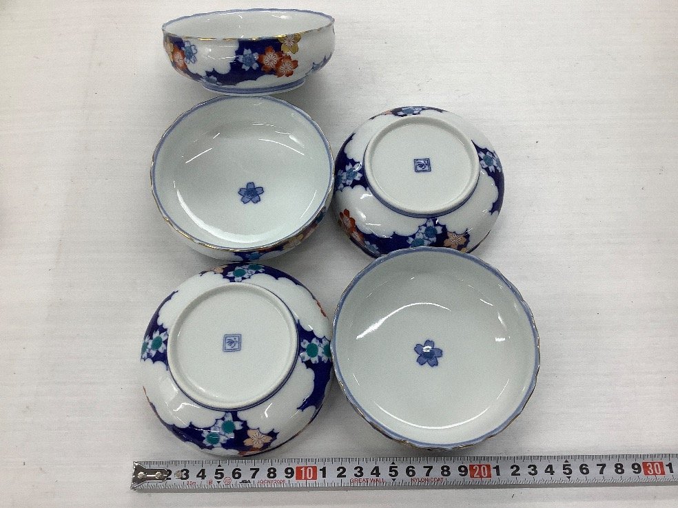 香蘭社 食器 まとめ 赤繒町 他 金彩ハガレ有 ACBF 中古品 香蘭社 ACBF