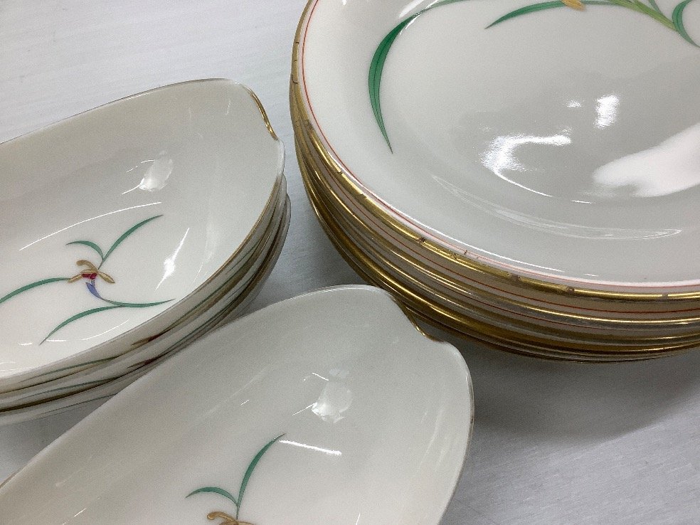香蘭社 食器 まとめ 赤繒町 他 金彩ハガレ有 ACBF 中古品 香蘭社 ACBF