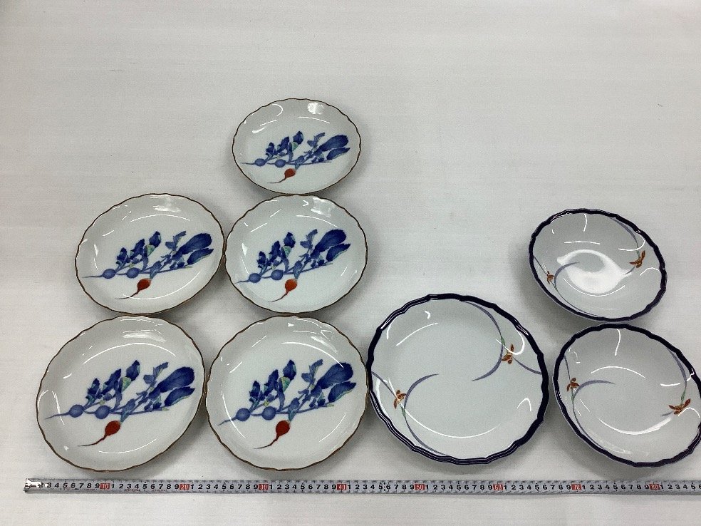 香蘭社 食器 まとめ 赤繒町 他 金彩ハガレ有 ACBF 中古品 香蘭社 ACBF
