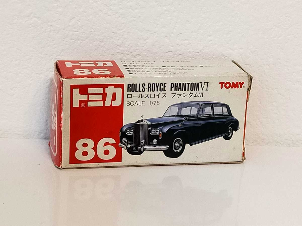 TOMY トミー トミカ トミカ 86 ロールスロイス ファンタⅥ 1/78 トミカ