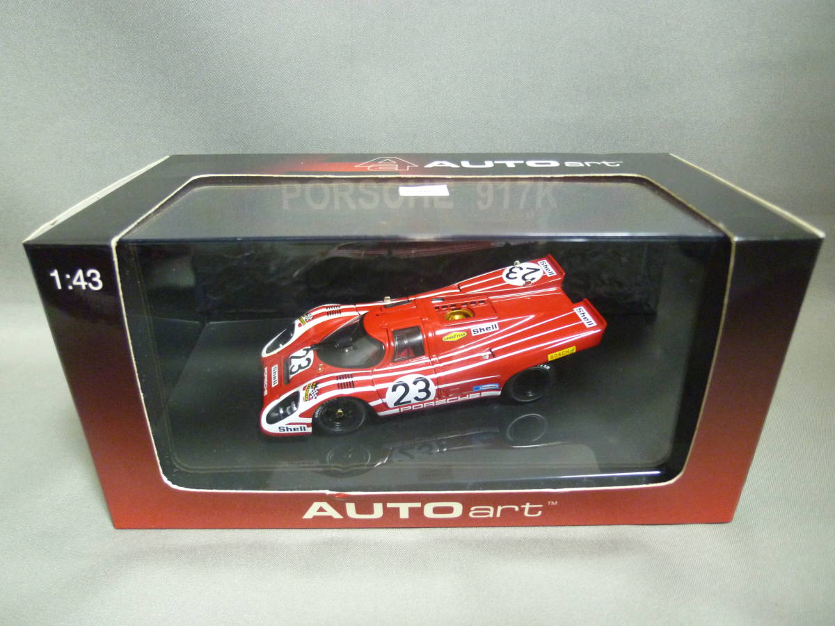Aa 1/43 ポルシェ 917K #23 H.ヘルマン 1970 ルマン24h 優勝車 オートアート 917K ポルシェ 0 KH 1 ホンダ