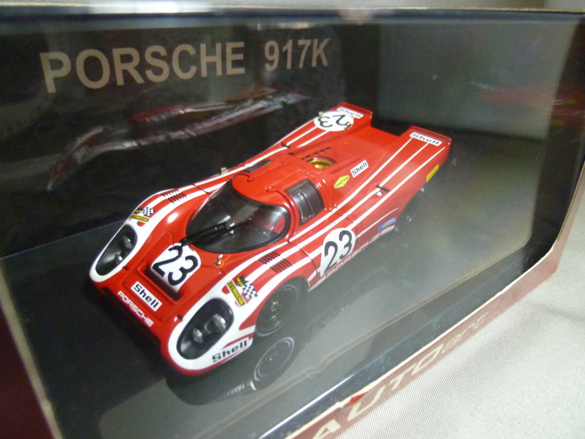 Aa 1/43 ポルシェ 917K #23 H.ヘルマン 1970 ルマン24h 優勝車 オートアート 917K ポルシェ 0 KH 1 ホンダ