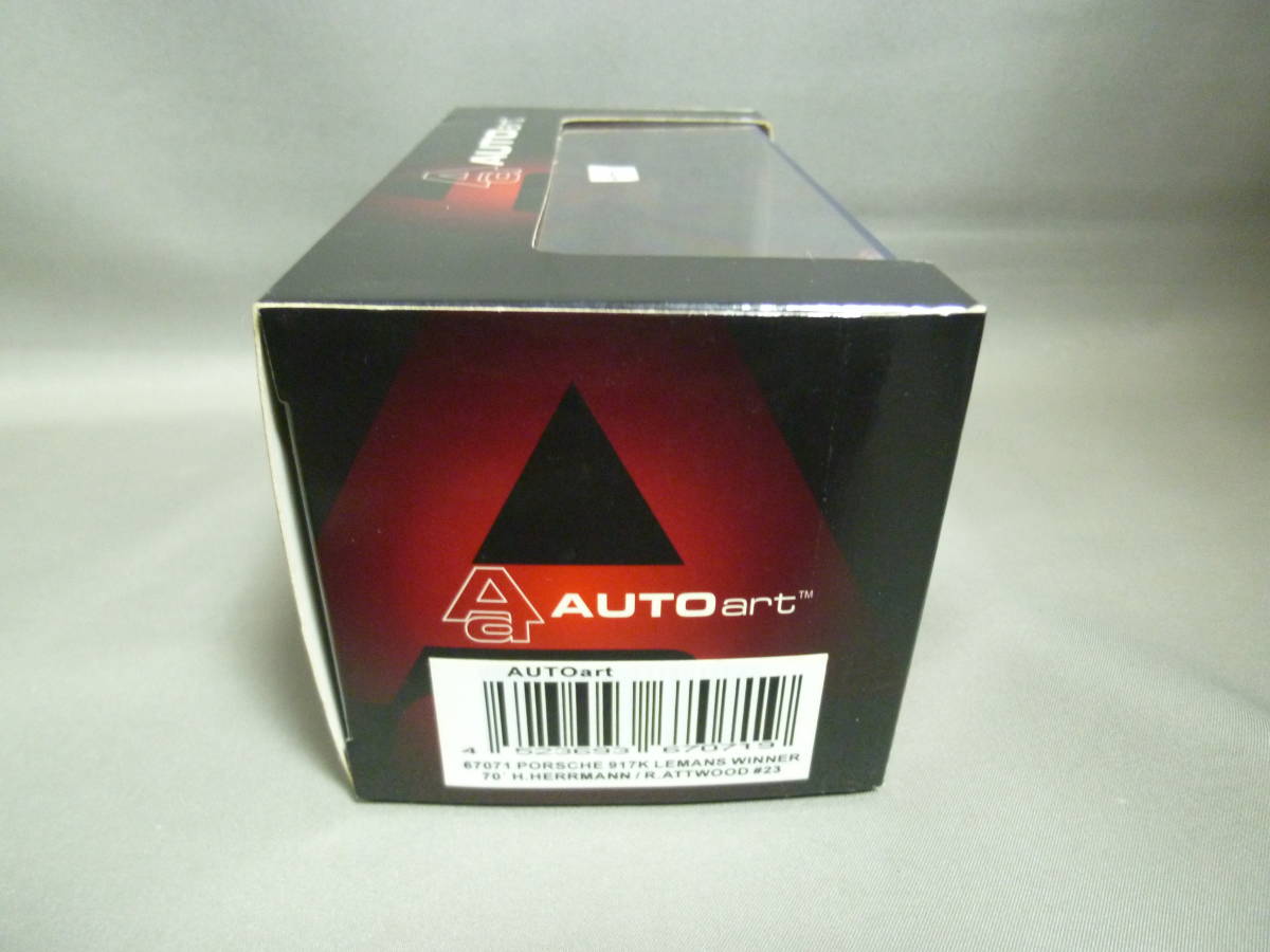 Aa 1/43 ポルシェ 917K #23 H.ヘルマン 1970 ルマン24h 優勝車 オートアート 917K ポルシェ 0 KH 1 ホンダ