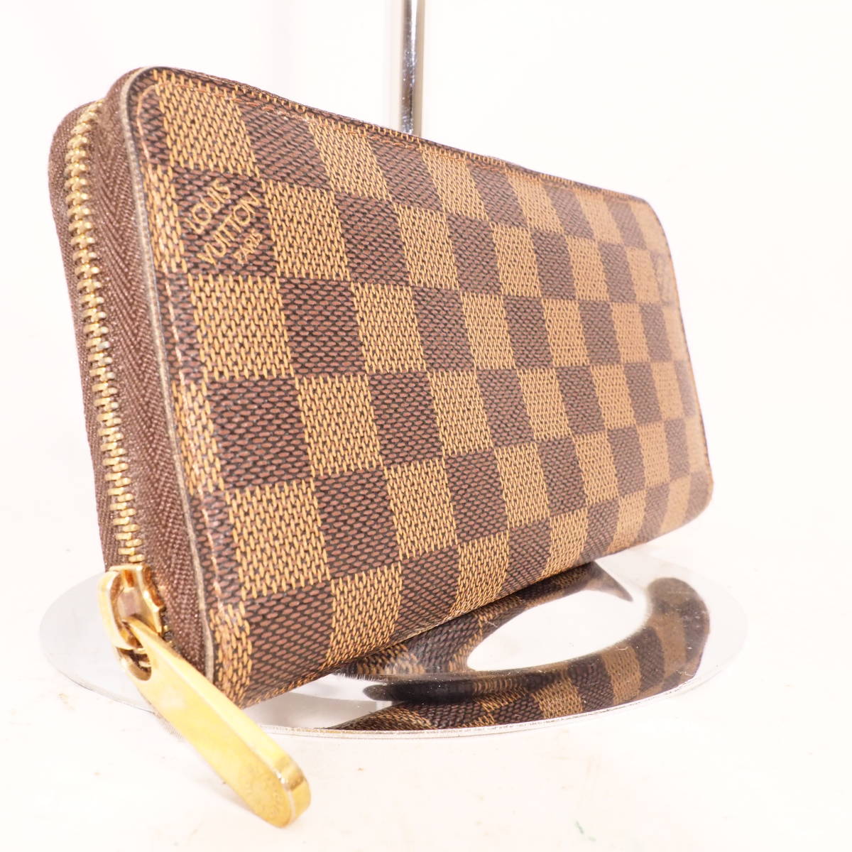 ルイ・ヴィトン ダミエ ジッピーウォレット LOUIS VUITTON エベヌ