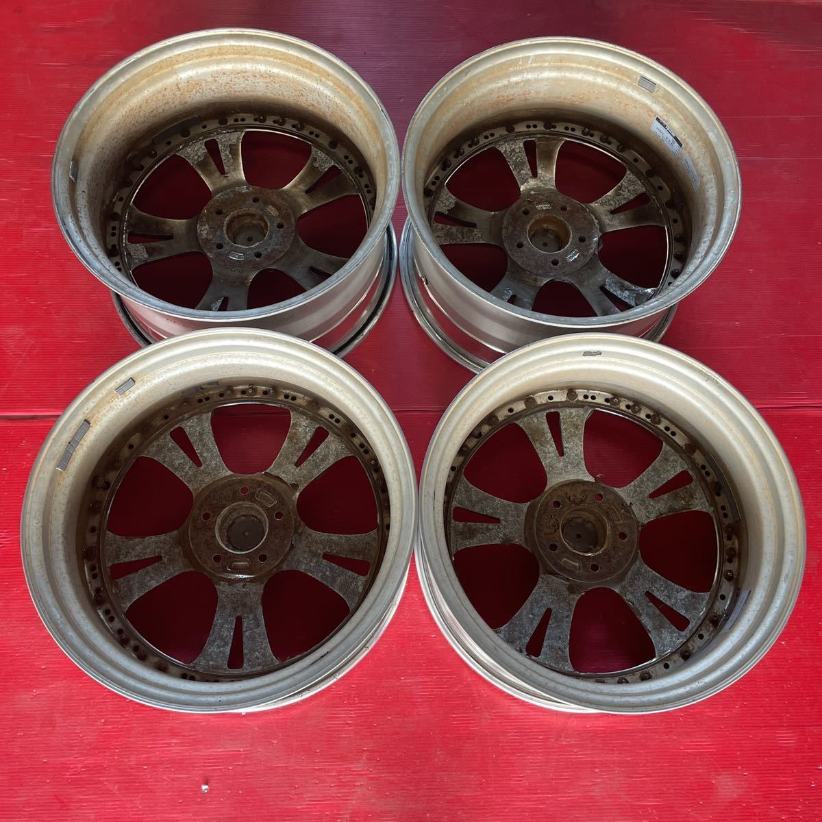 深リム 3ピース WEDS Kranze クレンツェ ケルベロス 2 19インチ 8.5JJ+