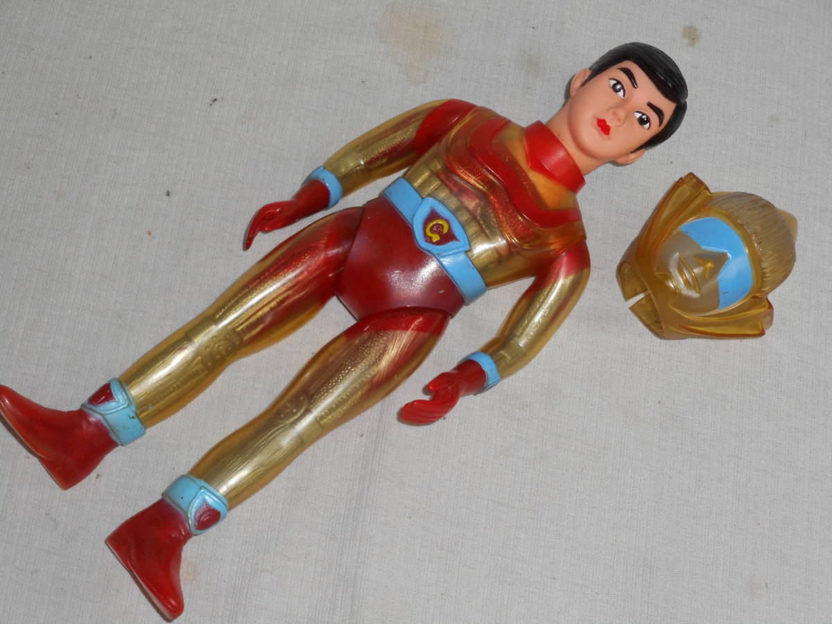 【当時物】ブルマァク ゴッドマン ソフビ フィギュア 昭和 希少品 レトロ 当時物】ブルマァク ゴッドマン ソフビ フィギュア 昭和 希少品 レトロ