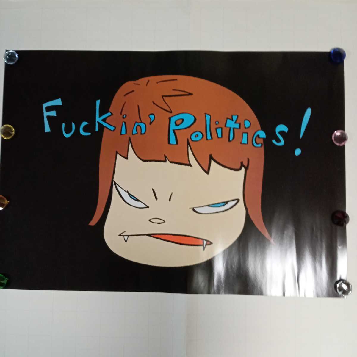 奈良美智 ポスター Fuckin