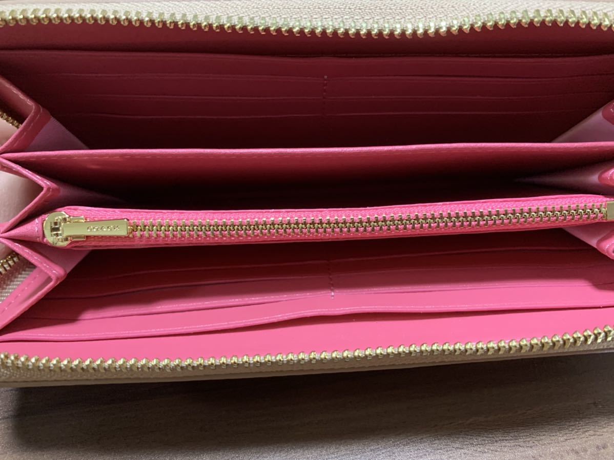 COACH 長財布 シグネチャー コーチ ジャガード 財布 COACHコーチ レザー レディース アウトレット ウォレット 長財布（素材（生地・毛糸）ジャガード デニム - [コーチ] ラウンドファスナー