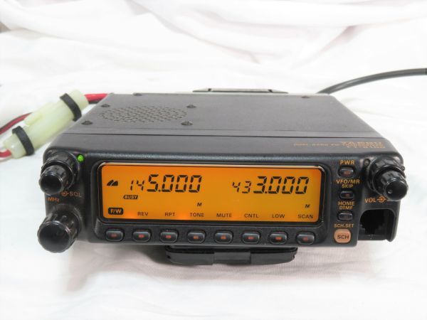 YAESU FT-8100H 50W/35W 144/430 ハイパワーデュアルバンド 受信改造済
