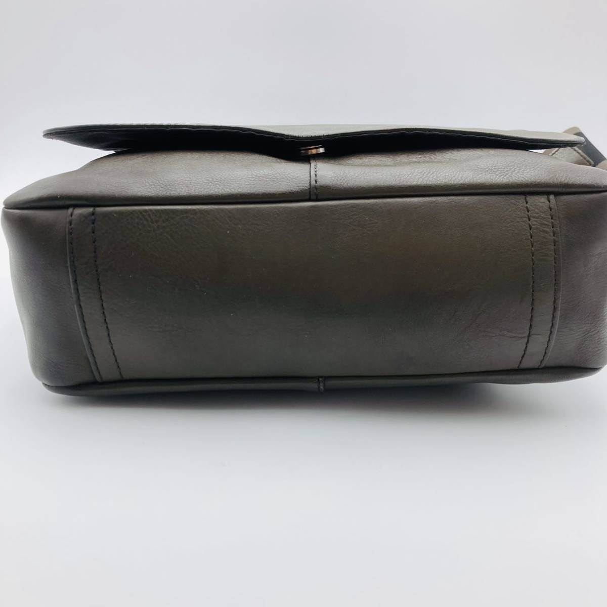 1円 □美品□ COACH コーチ ショルダーバッグ レザー ヘリテージ 