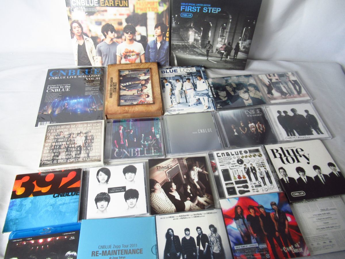 V103:CNBLUE CD/Blueray DVD19枚セット /CODE NAME BLUE,Robot,In My 