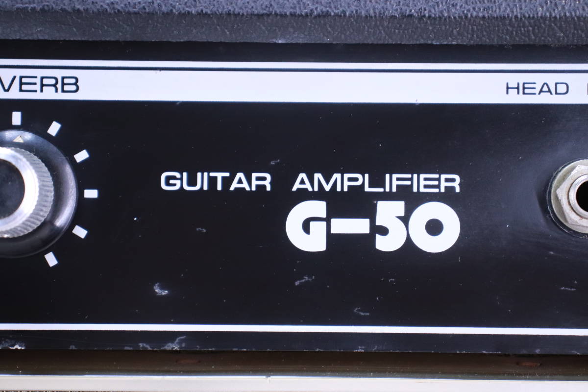 レトロ! ACE TONE ギターアンプ G-50 NIHON HAMMOND LTD 1977年製 