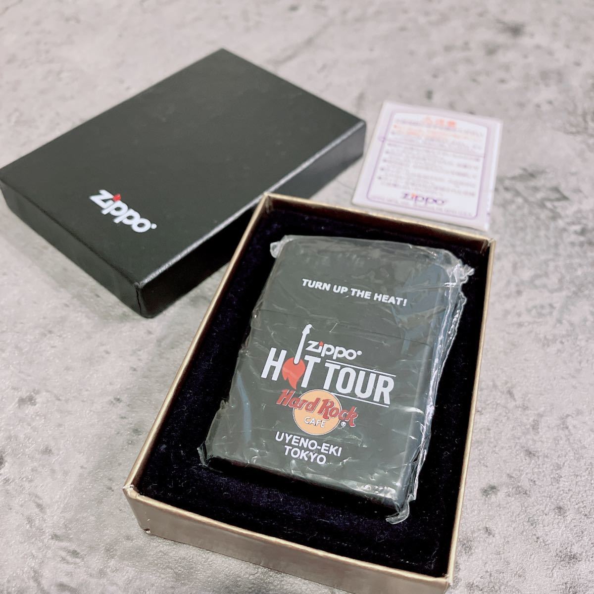 Rock TOUR 限定100個ZIPPO 新品 Hard Cafe Zippo,ジッポー専門 