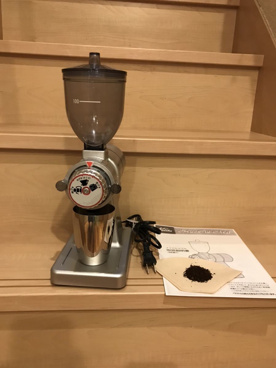 Kalita ナイスカットミル（シルバー） Kalita ナイスカットミル KH-100