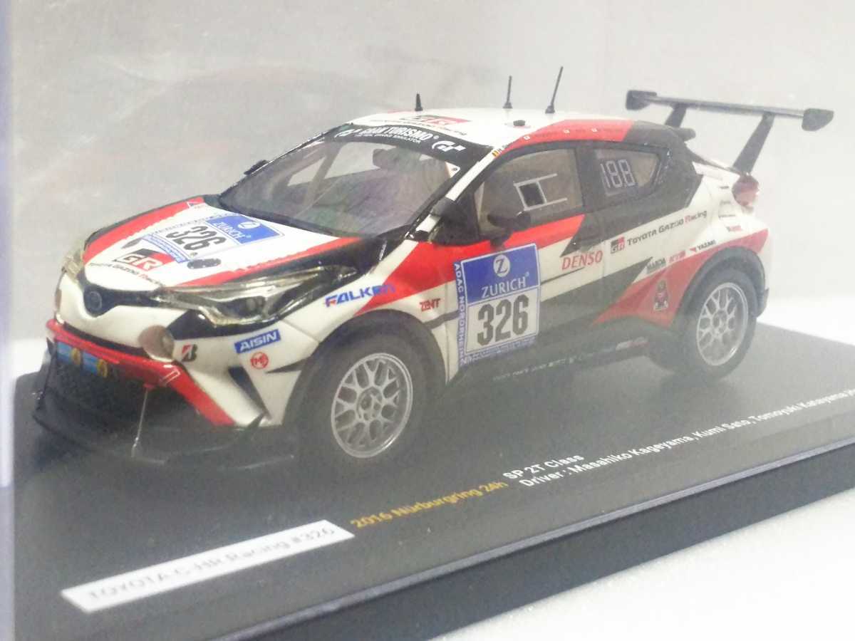 エブロ GR Gazoo 1/43 トヨタ C-HRレーシング #326 ニュルブルクリンク 