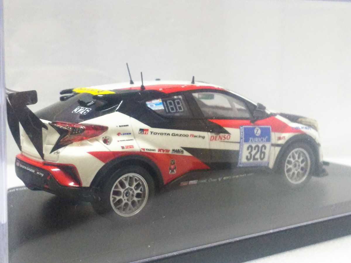 エブロ GR Gazoo 1/43 トヨタ C-HRレーシング #326 ニュルブルクリンク 