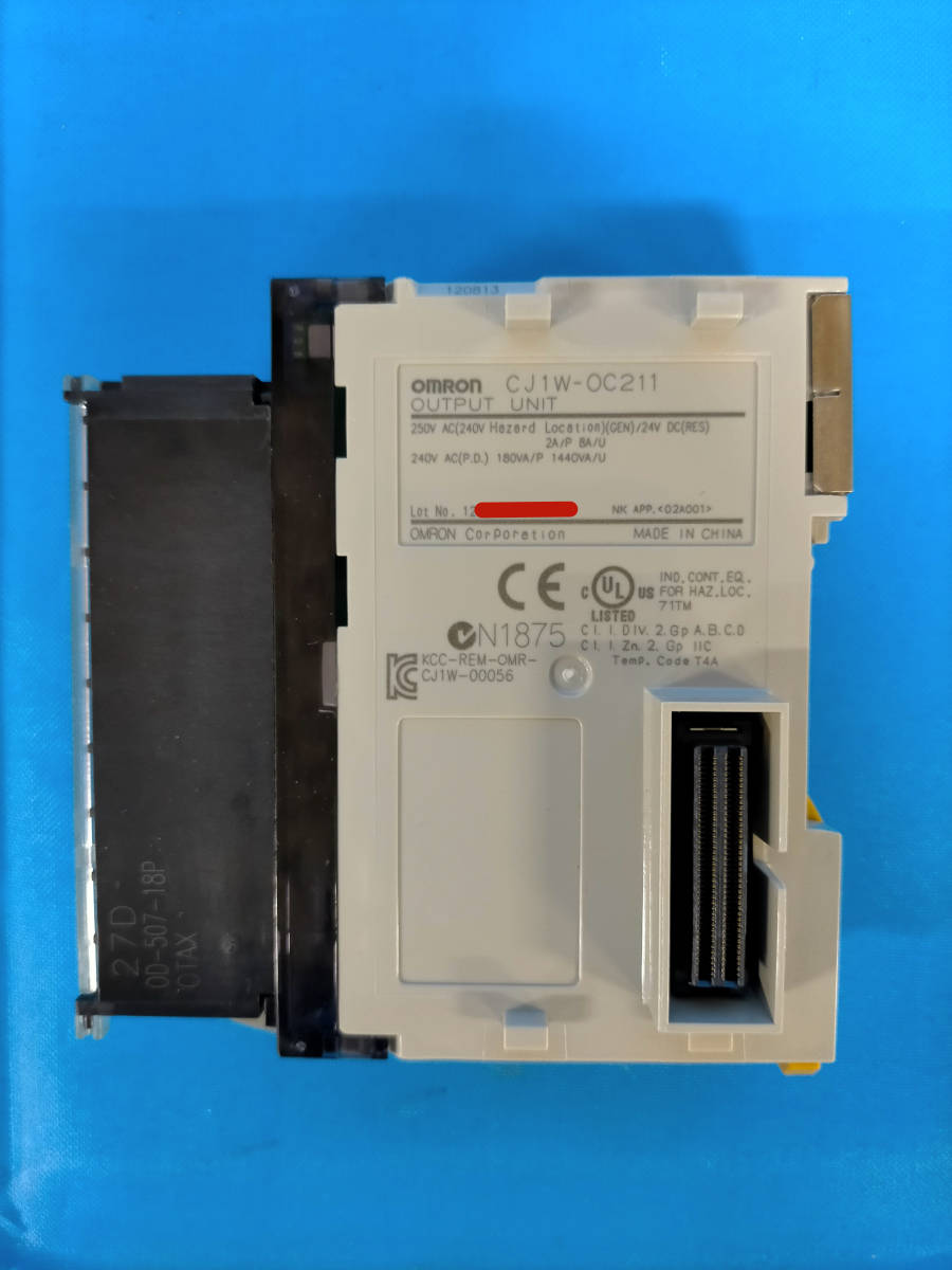 しま M1114] OMRON CJ1W-OC211 出力ユニット シーケンサー 動作保証 【公式