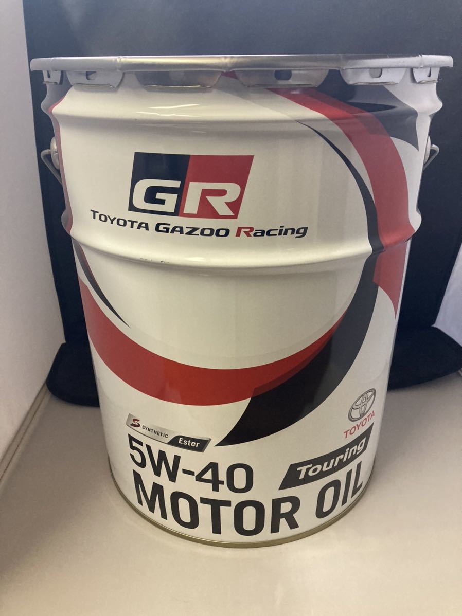 ☆ TOYOTA GR. Touring 5W-40. 20L缶．(TOYOTA GAZOO Racing) トヨタ