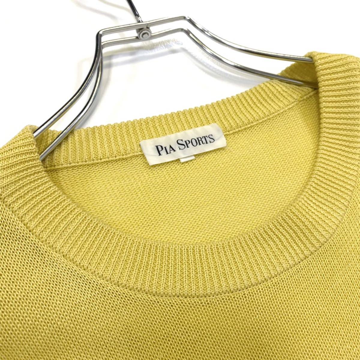 PIA SPORTS イエロー セーター サイズ5 PIA SPORTS イエロー セーター サイズ5 PIA SPORTS イエロー セーター