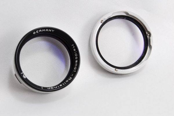 Rollei○ローライ Bay2用○メタル レンズ フード＆UVフィルター