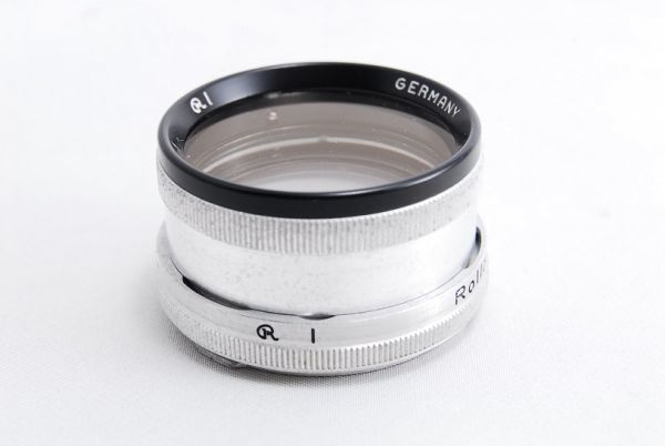 Rollei○ローライ Bay2用○メタル レンズ フード＆UVフィルター