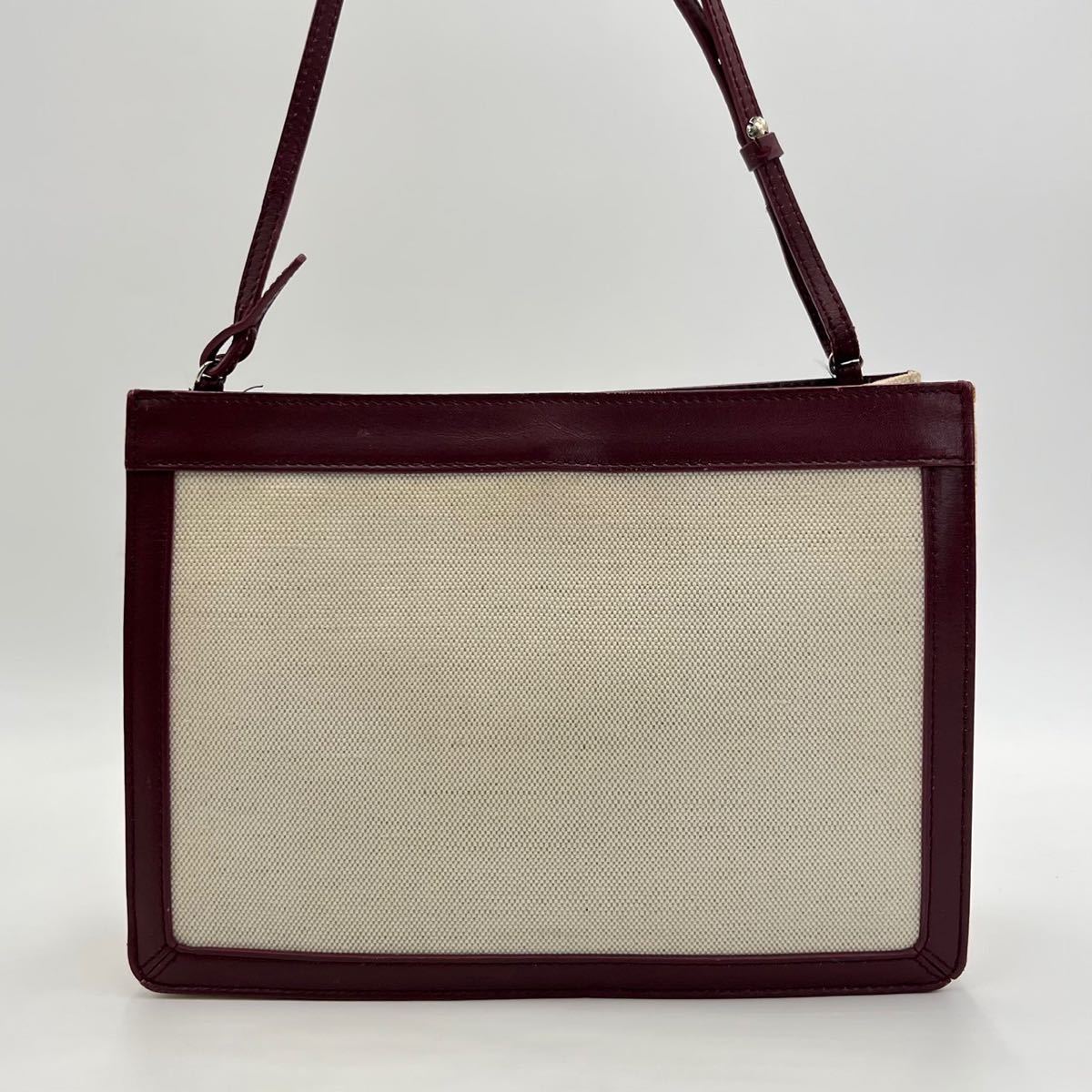 1円 希少カラー BALENCIAGA バレンシアガ ショルダーバッグ ロゴ 