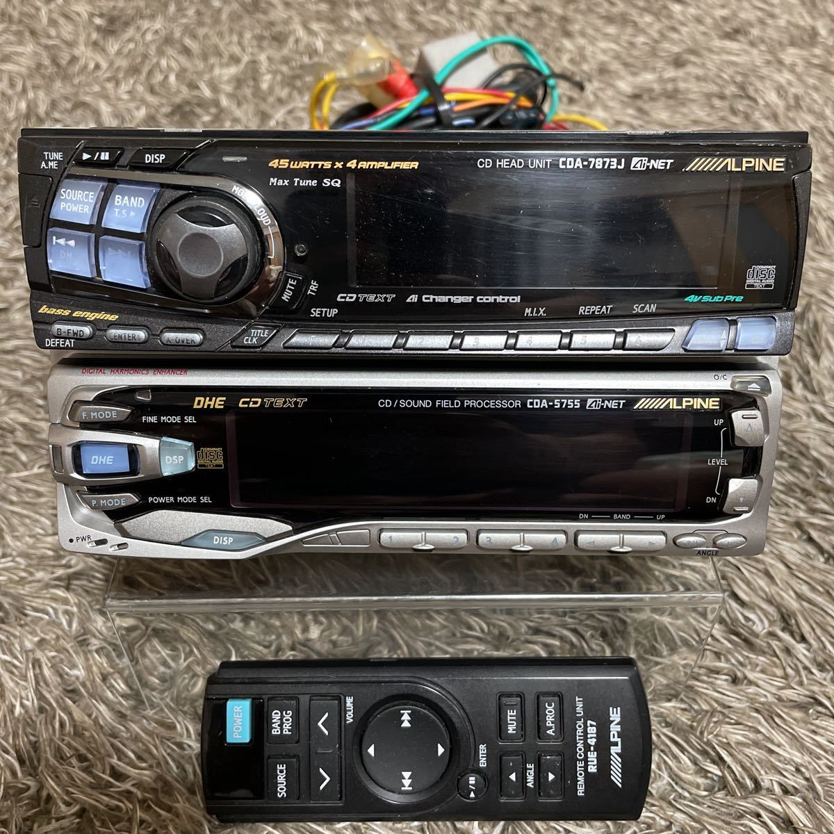 アルパイン ALPINE MDA-7755J CDA-5755 旧車 当時物 ALPINE MDA-7755J