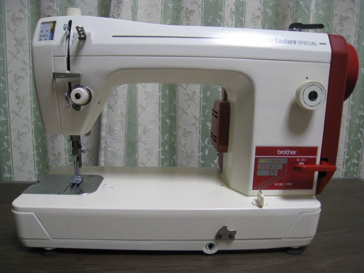 整備済 美品 職業用ミシン ブラザー TA-3 b627 ヌーベル パワフル 