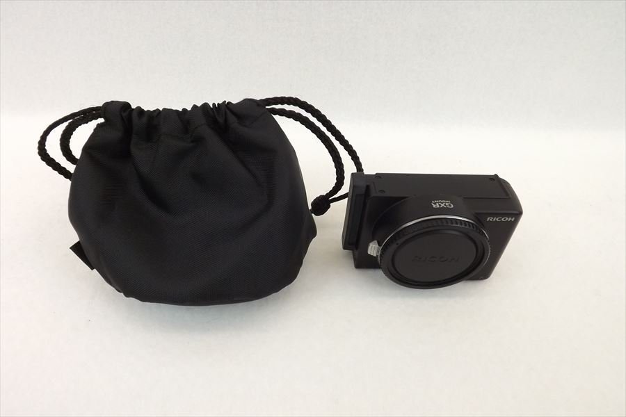 ▽ RICOH リコー GXR MOUNT A12 レンズマウント ソフトケース付き 中古