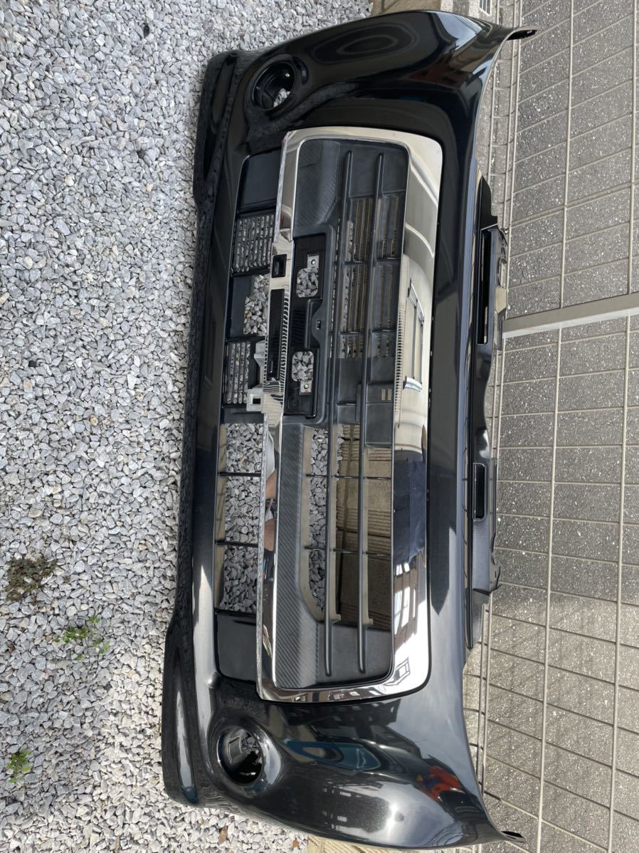 タント l375 385 カスタム後期 フロントバンパー ＋フロントグリル