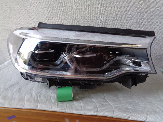 BMW G30 LED 5シリーズ ヘッドライト 右 G31 純正 0 前期 1 ジャンク