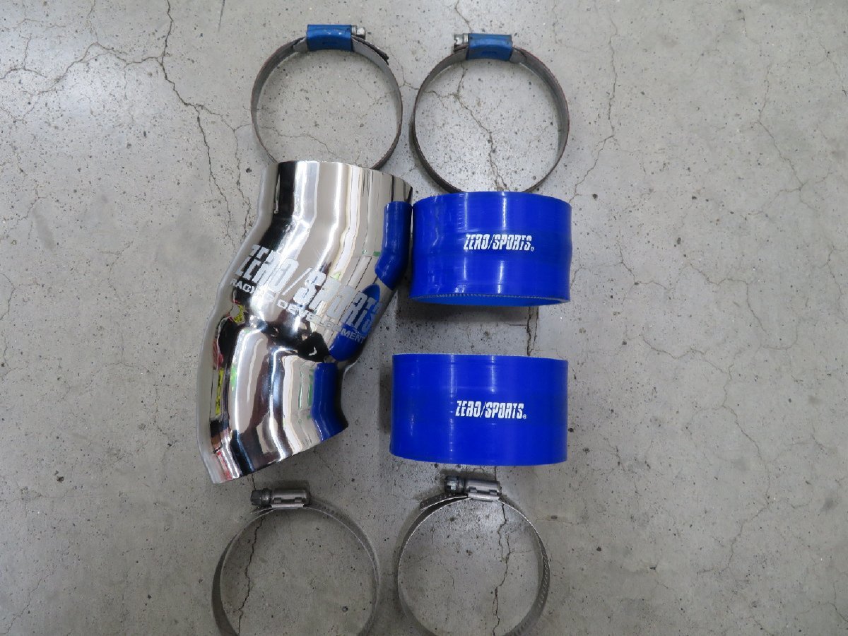 中古品 ZERO/SPORTS エアインテークパイプ インプレッサWRX GDB 状態
