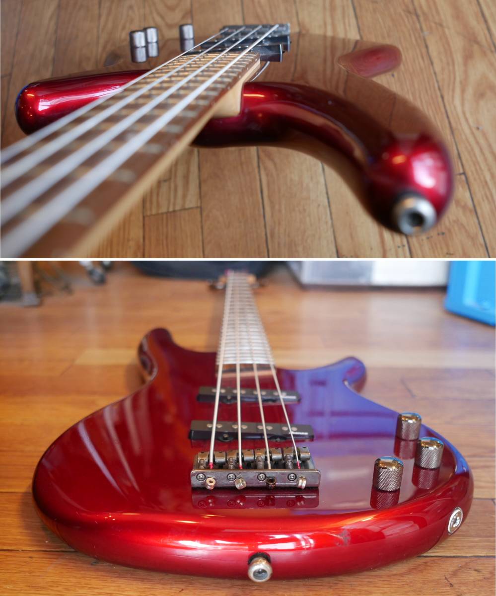 Ibanez エレキベース 美品 IBANEZ GSR300 ケース付 ◇Ibanez【GSR-300】エレキベース ワインレッド USED品 ソフトケース