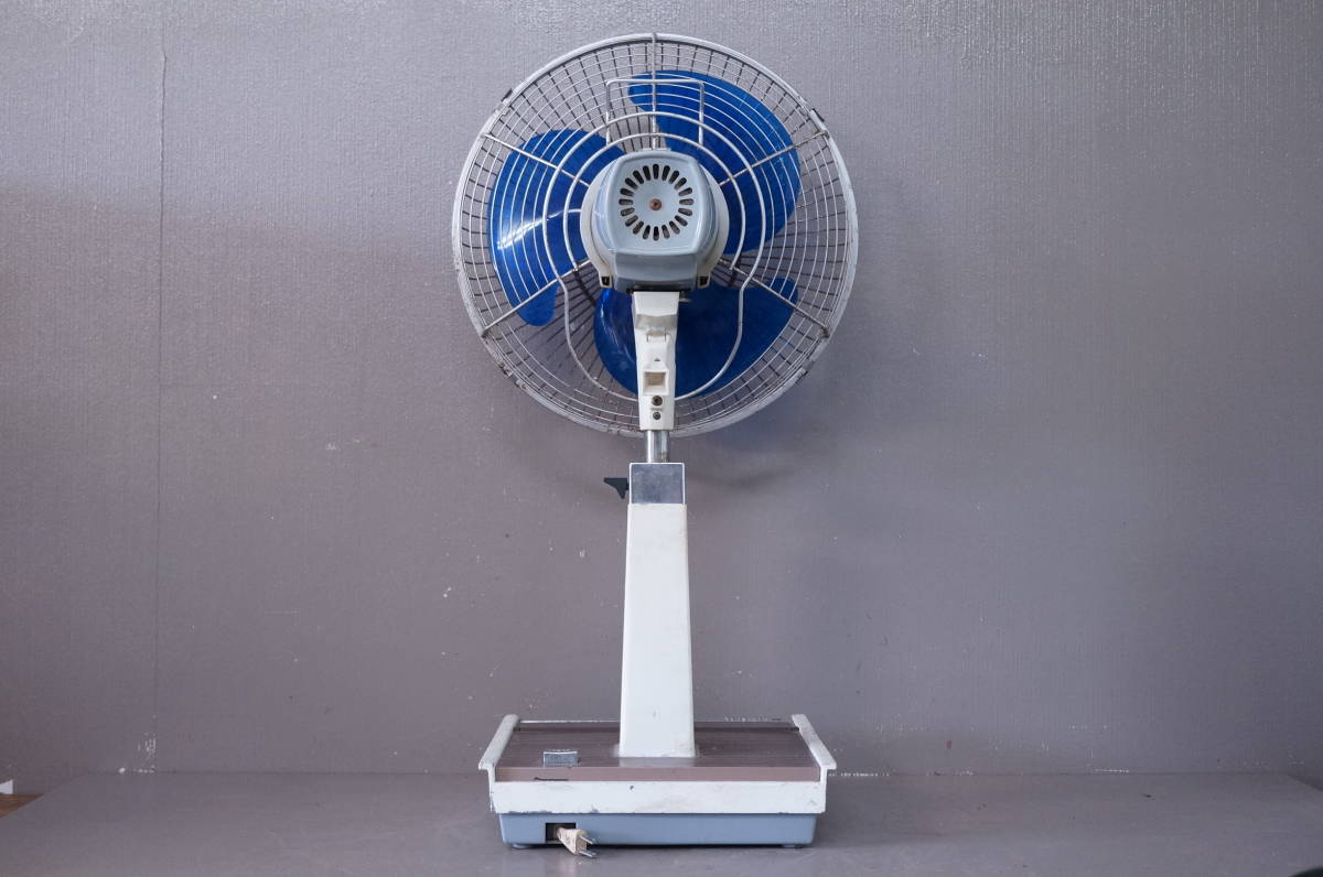 動作品 National ナショナル ELECTRIC FAN DELUXE F-30MM 扇風機 3枚 