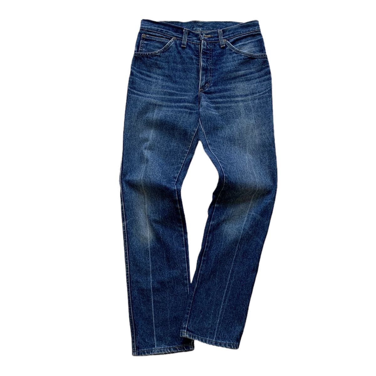 90's UK製 Lee デニムパンツ W30 L31 ヒゲ落ち ユーロ 英国 ヴィンテージ オールド リー ジーンズ デニムパンツ 90s リー L30☆12 w38 メンズW34相当