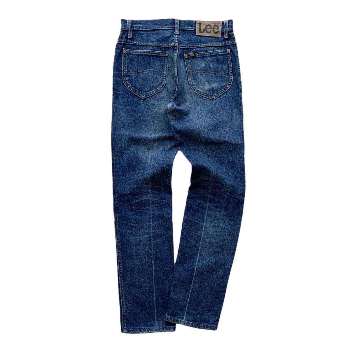 90's UK製 Lee デニムパンツ W30 L31 ヒゲ落ち ユーロ 英国 ヴィンテージ オールド リー ジーンズ デニムパンツ 90s リー L30☆12 w38 メンズW34相当