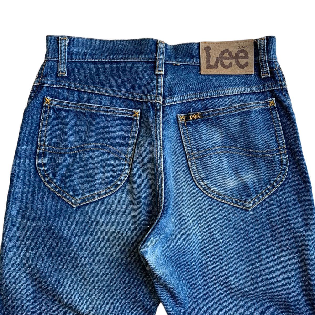 90's UK製 Lee デニムパンツ W30 L31 ヒゲ落ち ユーロ 英国 ヴィンテージ オールド リー ジーンズ デニムパンツ 90s リー L30☆12 w38 メンズW34相当