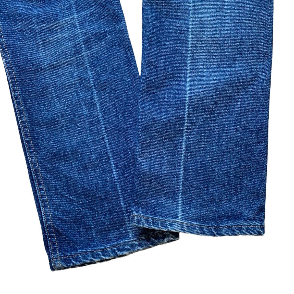 90's UK製 Lee デニムパンツ W30 L31 ヒゲ落ち ユーロ 英国 ヴィンテージ オールド リー ジーンズ デニムパンツ 90s リー L30☆12 w38 メンズW34相当