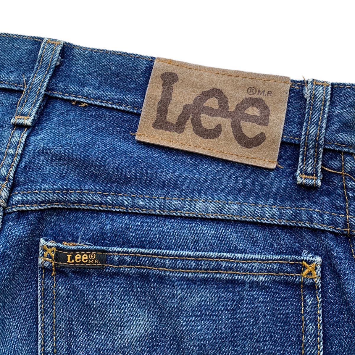 90's UK製 Lee デニムパンツ W30 L31 ヒゲ落ち ユーロ 英国 ヴィンテージ オールド リー ジーンズ デニムパンツ 90s リー L30☆12 w38 メンズW34相当