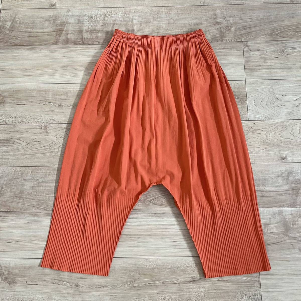 21SS ISSEY MIYAKE me イッセイミヤケ ミー サルエルパンツ プリーツ 