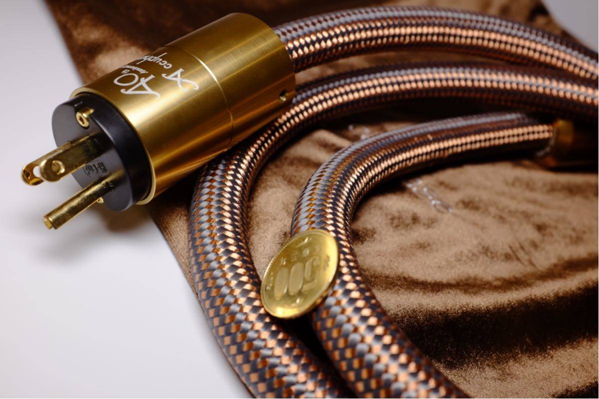 Accuphase 40周年記念 電源コード1.5m Accuphase 40周年記念 40th