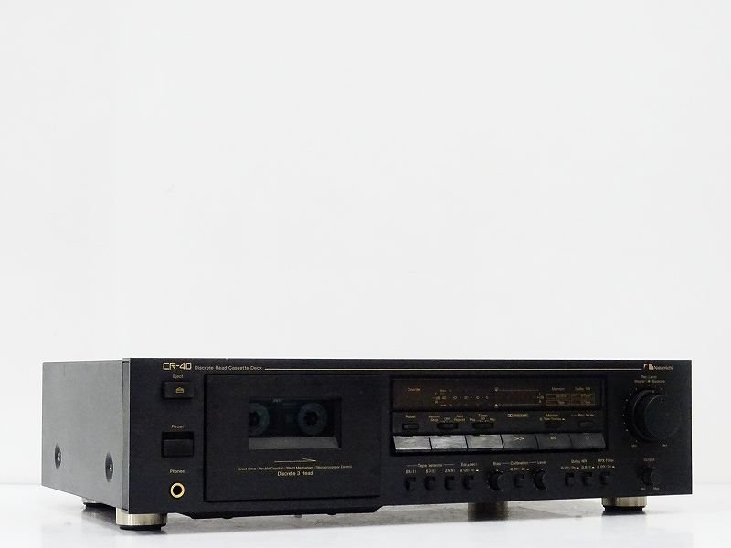 低価，人気 Nakamichi CR-40 カセットデッキ ナカミチ 011198012(一般)｜売買されたオークション情報、yahooの商品情報をアーカイブ公開 - オークファン 一般
