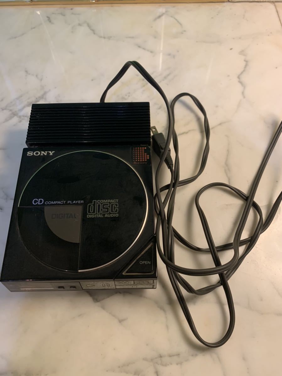 SONY コンパクトCDプレーヤー D-50&AC-D50 ソニー ACアダプター SONY D