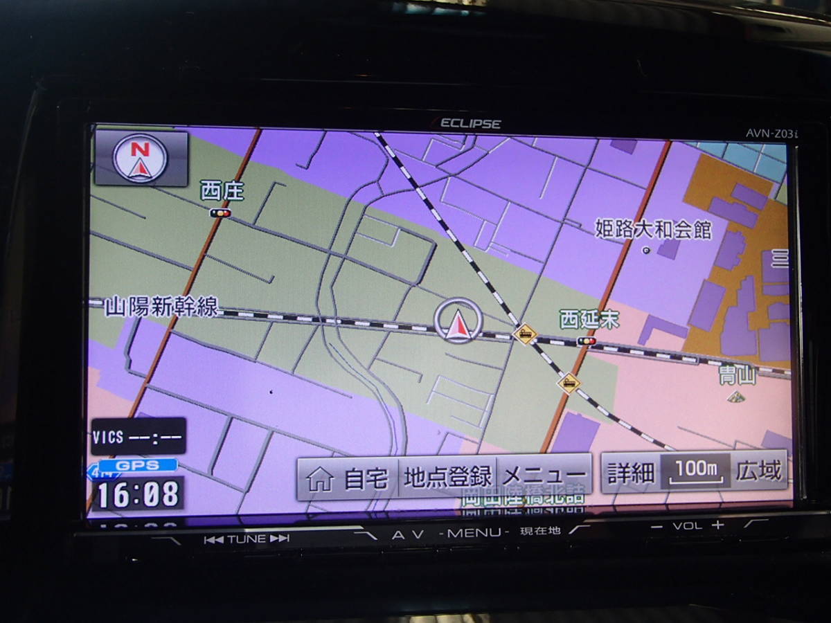 ○〇【動作OK】イクリプス メモリーナビ AVN-Z03i 2013年地図データ〇 