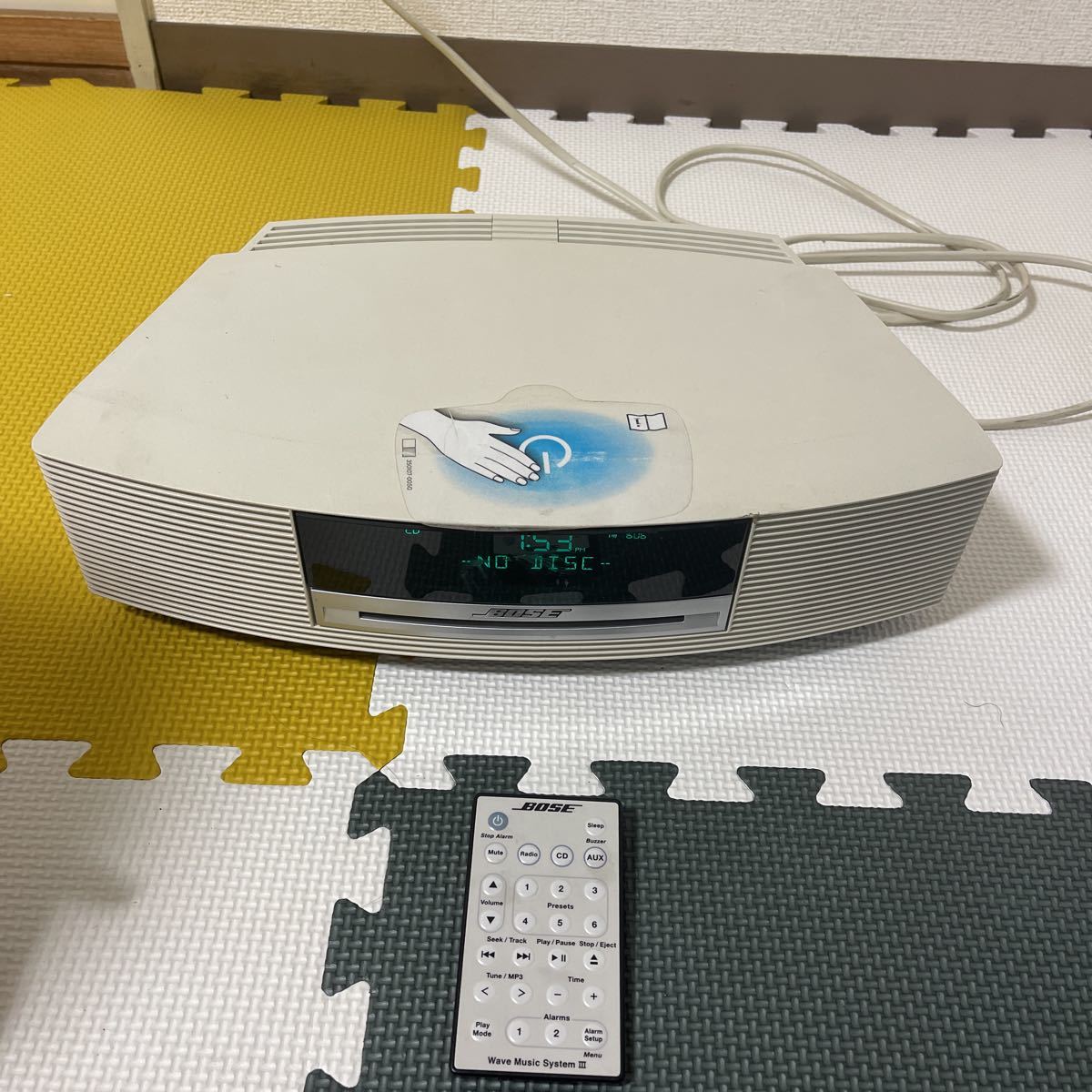 BOSE Wave Music System Ⅲ プレミアムリモコン 取説 Bose Wave Music