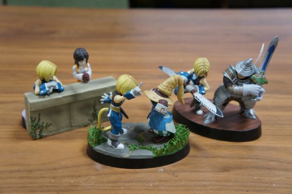 全3種 FF9 ジオラマフィギュア FAINALFANTASY9 ファイナルファンタジー